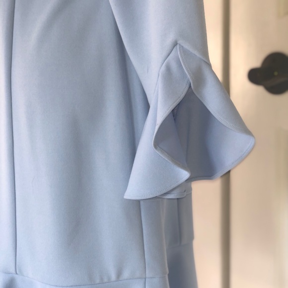 EASTER SPECIAL! Donna Morgan Ruffle Hem Dress - Picture 2 of 8